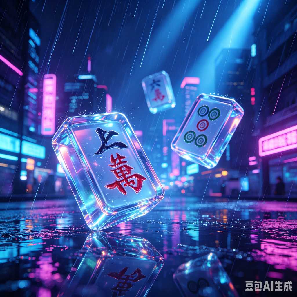 acrylic mahjong set