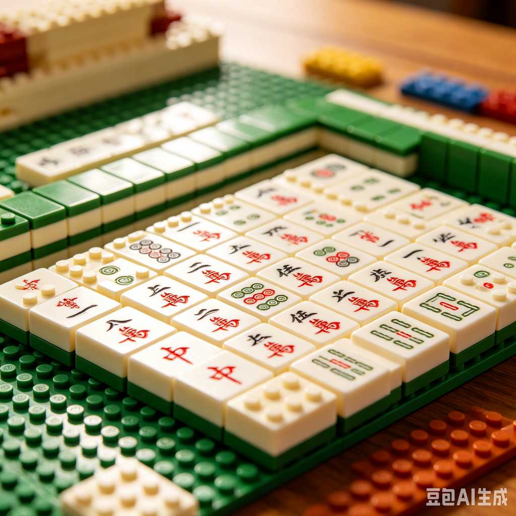 black luxury mahjong set