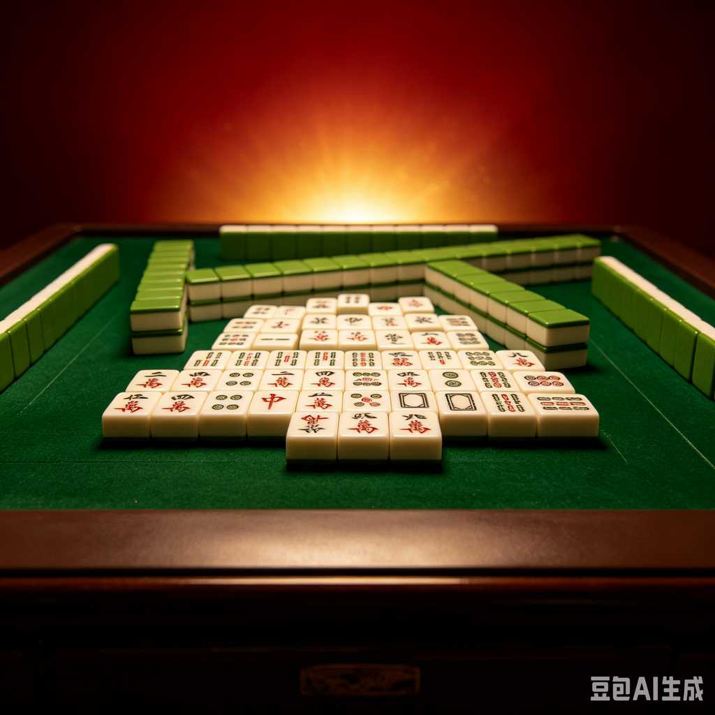 traditional chinese board game mahjong