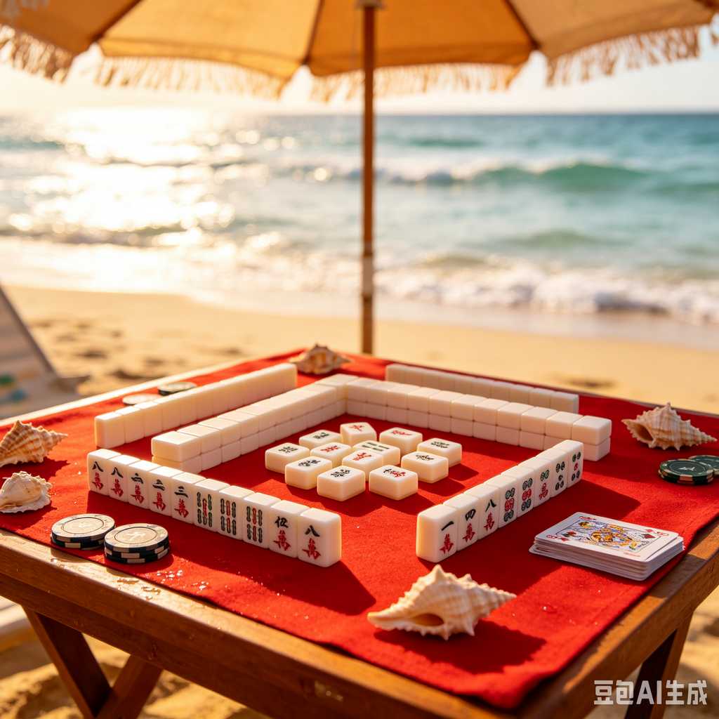 hotel entertainment mahjong set