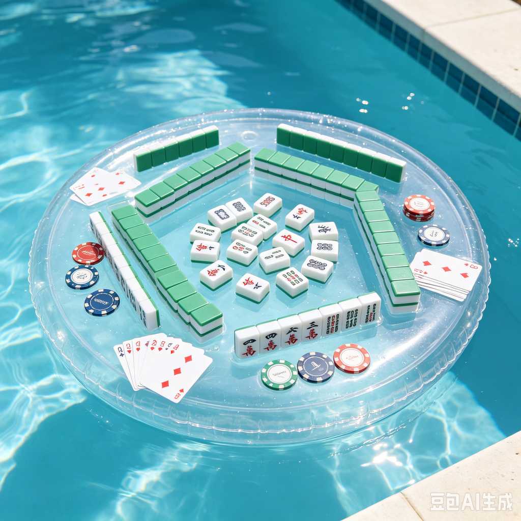 premium mahjong tile set